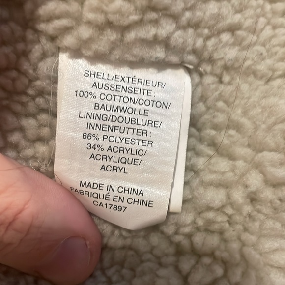 Vintage Gap faux shearling jacket - size: M - Picture 6 of 7
